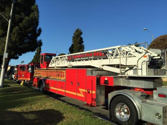 Ladder Sign for LAFD