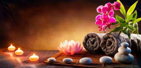 Hot stone massage is available