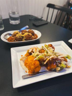 Buffalo Cauliflower Plate