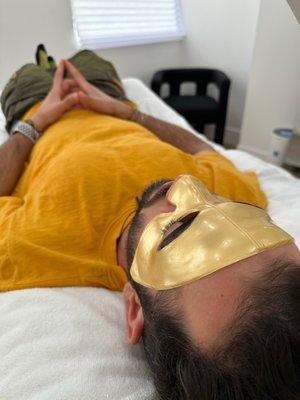 24k face mask