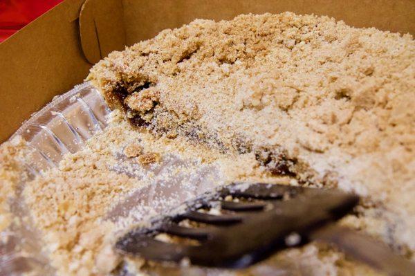 Shoo-Fly Pie cross-section