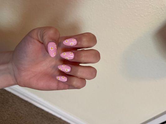 Acrylic manicure