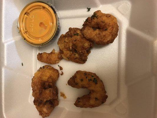 Fried shrimp