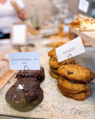 Chocolate Mint Vegan Cookie