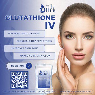 Experience the magic of Glutathione IV! Call us now at  (781) 799 2827.