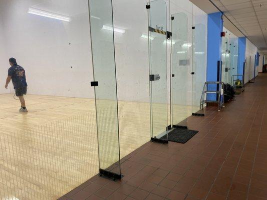 racketball courts