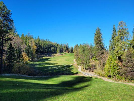 No. 6 Par 4 uphill the whole way.