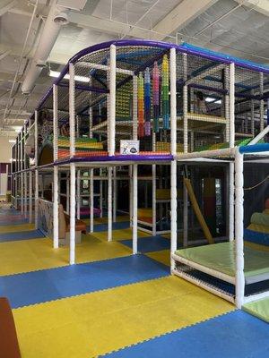 Huge indoor playground for your little humans to burn some energy on.