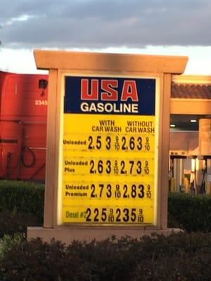 Be patriotic!! get USA Gasoline!!