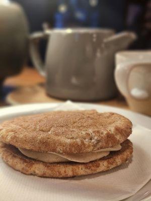 Vegan Churro Cookie Sandwich by Hayvy Bayky @Temple Coffee on K St