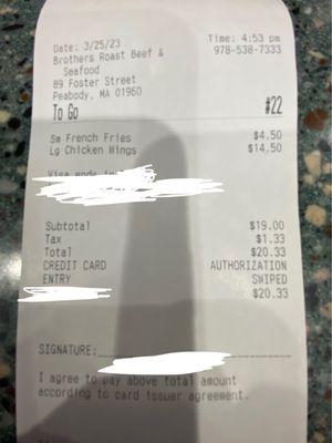 This shows an order for 2 items costing 20 plus dollars. Not worth it.