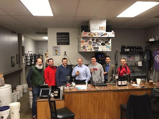 Community is Key!   Brewing together on a neighboring brewery's system