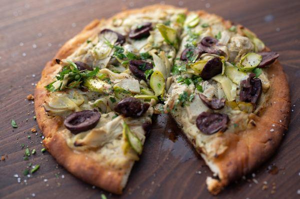 Artichoke Kalamata Flatbread