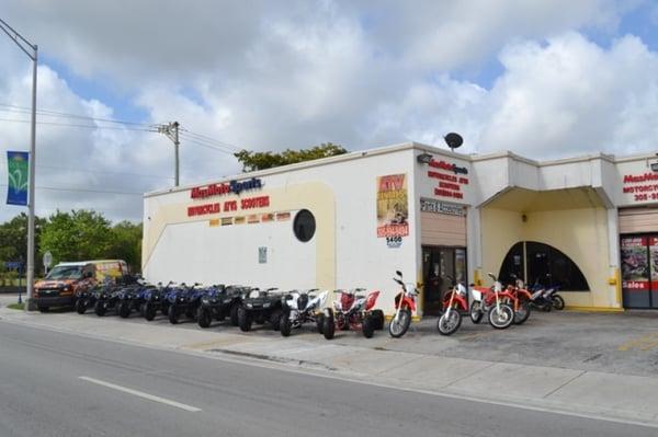 MasMotoSports  Any motorcycle service ATV UTV SCOOTERS  ATV RENTALS IN MIAMI,, used inventory Honda Yamaha Suzuki Kawasaki Polaris Can-am