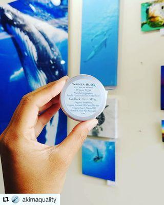 Organic and Non nano zinc sunscreen. reef safe and good for your skin, moisturizer cream. Hand made in North Shore Hawaii