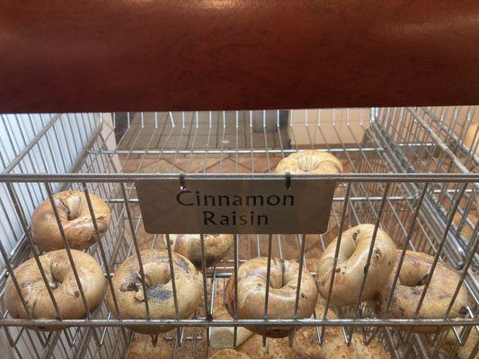 BEST Cinnamon raisin Bagels in Town!