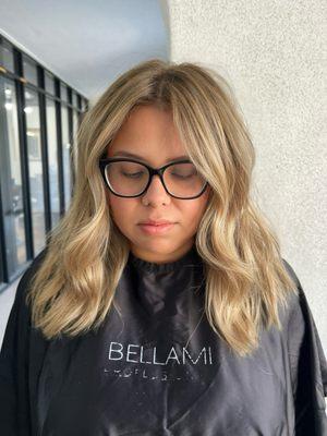 BLONDE BALAYAGE  By ANDREW IOPU  IG @ andrewjbeauty