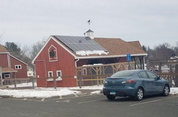 Barn is closed to visitors