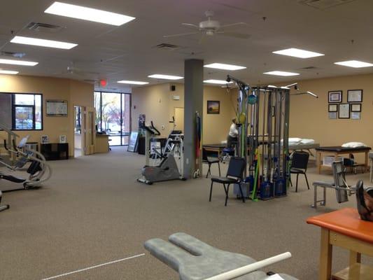 KORT Bryan Station Clinic Gym Area