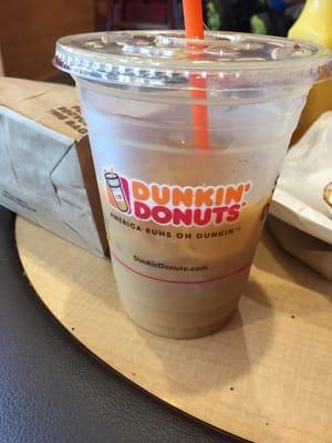 Free 16 oz iced coffee due to time change taking an hour of sleep away!