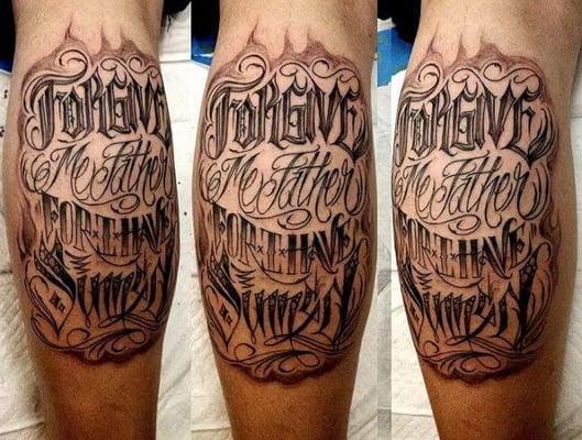 Lettering done by bakon.