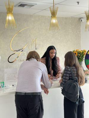 Front desk