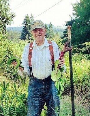 Gramp! The man behind the name who inspired us to grow Good Stuff especially ONIONS!!!