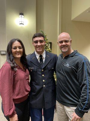 ARMY ROTC @ CBU Celebrating our son's accomplishments.