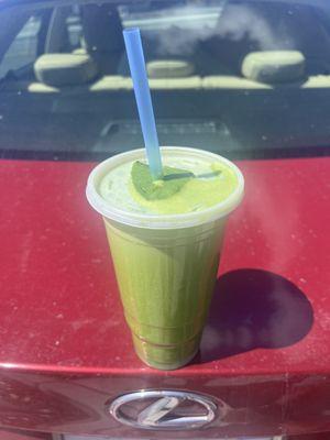 Large Green juice $9.