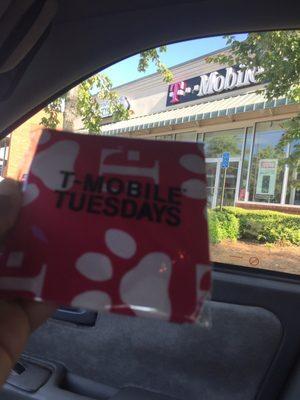 T-Mobile Tuesday deals redemption...