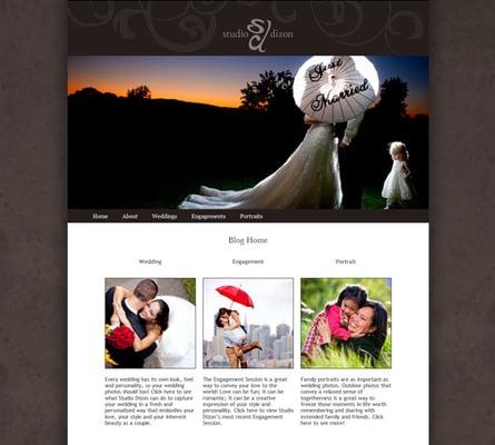 San Jose Photographer Web Design