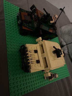 2 brickmania Humvees