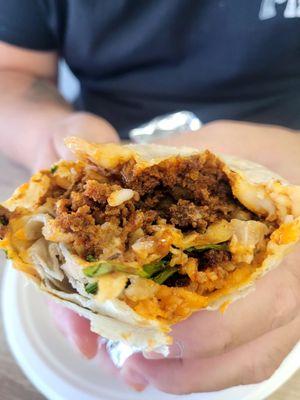 Chorizo burrito