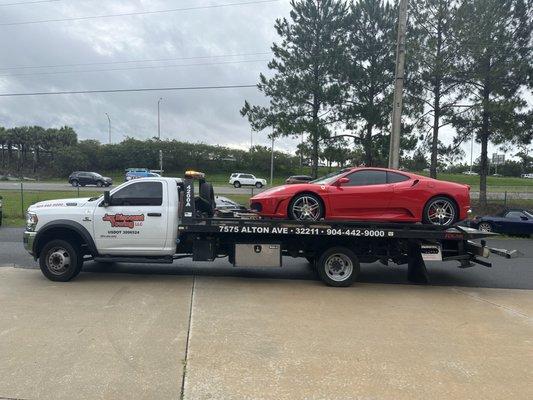 It is A beautiful Ferrari on my bed!
Quality service is our goal to make you happy!