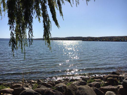 While you're in the neighborhood, be sure to explore Canandaigua Lake. It's beautiful any time of year.