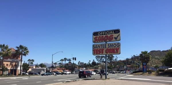 Santee Smog Test Only