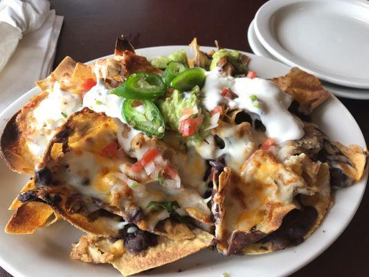 Chicken Nachos recommended by the waitress.