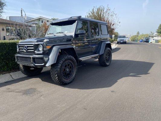 MERCEDES G WAGON , FULL DETAILED