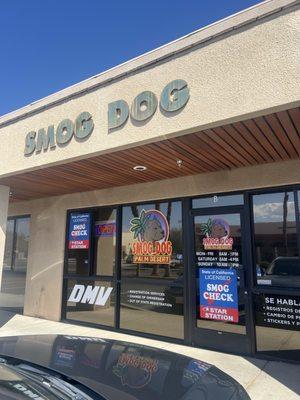 Smog dog!! best smog in Palm desert