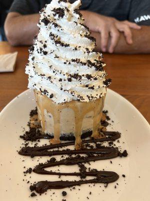 Jacked Cappucino Ice Cream Cake