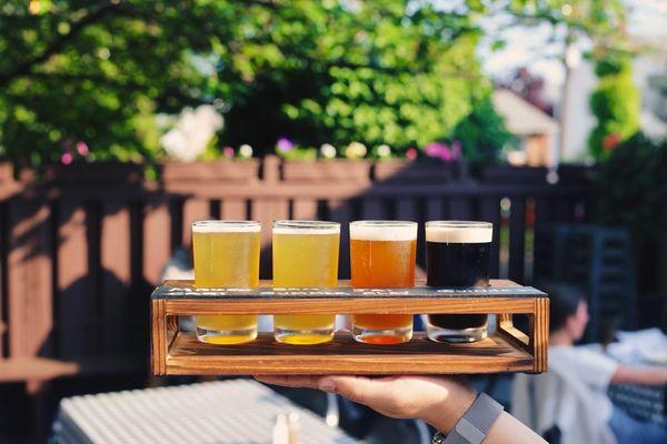 Beer flights