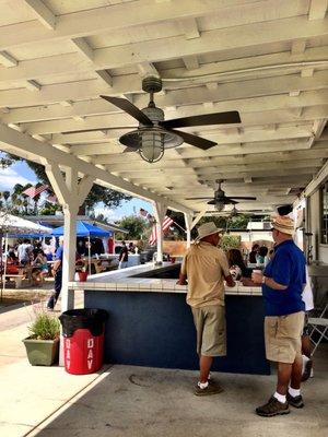 Nice outside bar