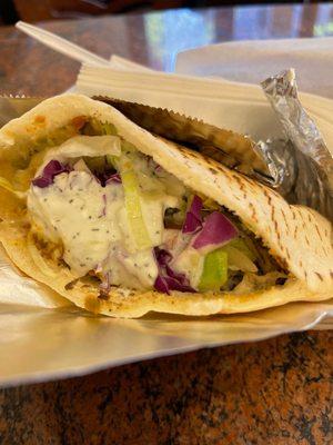 Lamb Shawarma Gyro Sandwich