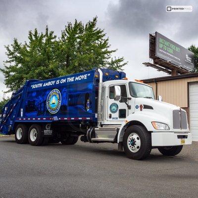 2018 Kenworth Leach waste disposal truck for the City of South Amboy.