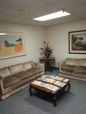 PMS Treatment Clinic waiting room.