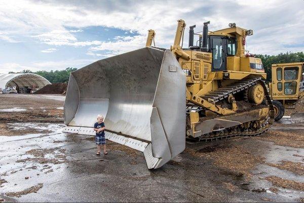 D10 Dozer at our Country Boy Mulch plant