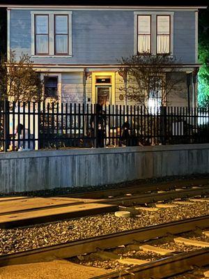 Located right next to the railroad tracks is one of the Creepiest Houses in America. The Michael Meyers House from the Movie Halloween.