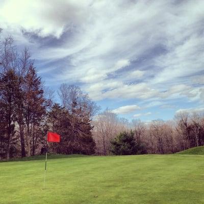 April 20th, 2013 looking towards the 7th green.