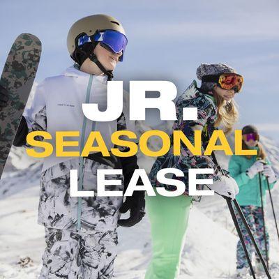 Gear that grows with your kids! Get your kids ready for ski season. Skip the rental line, Junior Seasonal Lease program has launched!