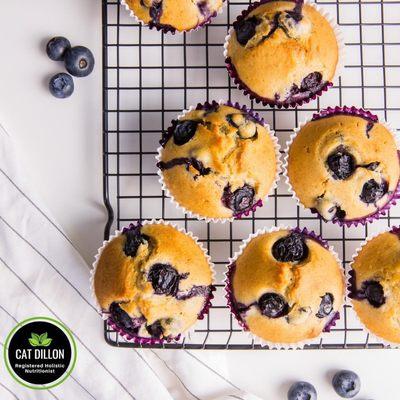 Coconut Blueberry Muffins